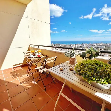 797 - Precioso Piso 6 Con Vista Al Mar 180 Grados * Benalmadena